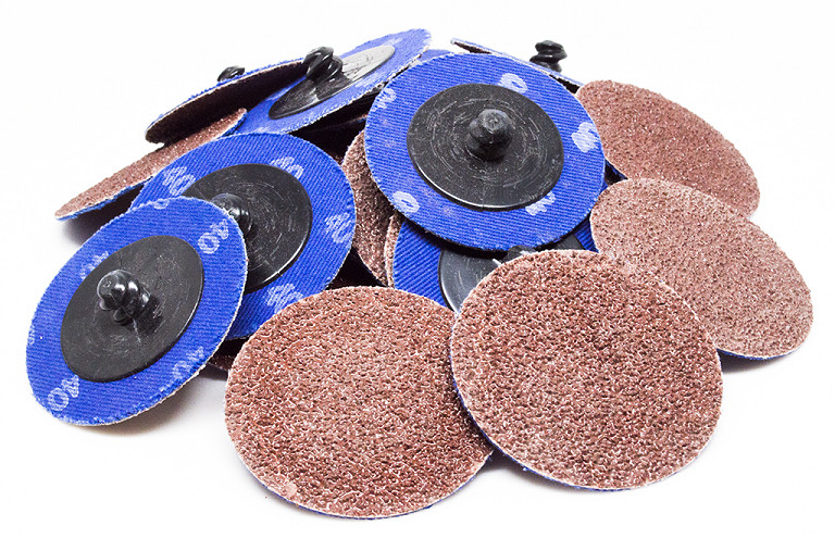 50 – 2″ Roloc A/O Quick Change Sanding Disc 24 Grit