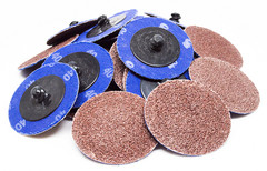 50 – 2″ Roloc A/O Quick Change Sanding Disc 24 Grit