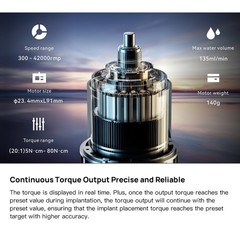 Woodpecker Dental Brushless Implant Air Motor 20:1 LED Contra Angle Handpiece