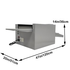 110V 13 in/330mm Automatic Digital Electric Creaser/Scorer/Perforator Machine