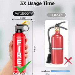 Portable Fire Extinguisher 4-in-1 with Mount for Car Home Kitchen Boa