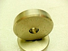 qty 2 – Plug Disk, size 160 x 3/8 width x 3/8″ hole, Washer, Spacer, Shims, Pads