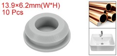 10pcs Hole Plug 9/16 Inch (13.9mm) Button Plugs Fit for 12-13mm Hole Grey