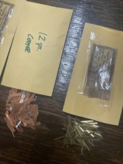 LETTERPRESS BRASS & COPPER SPACES 6,12,24,36,48,60,72pt. 7 Sets 1 & 1/2 Pt