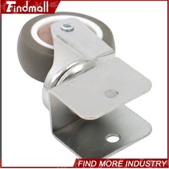 Findmall 4 PCS 2″ U-Bracket Shaped Caster Wheels (2 With Brake & 2 Without)