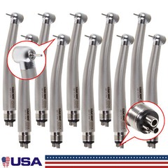 1-10 Packs SANDENT Dental High Speed Handpiece Standard Push Button 4 Holes