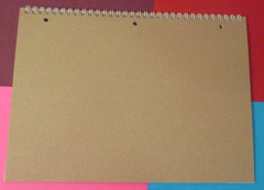 (2) TWO -2026 Monthly 3-Hole Spiral Office HOME School ~ NOTEBOOK CALENDAR 11X8