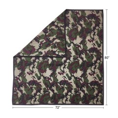 UBMOVE Camouflage Moving Blankets 65lbs/doz (4 Pack)