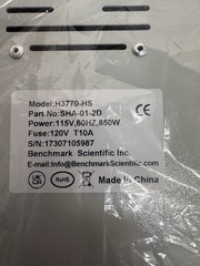 Benchmark Scientific H3770-HS Digital Hotplate Magnetic Stirrer, 7 in. x 7 in.