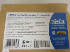 Tripp Lite B126-1P0 HDMI Over Cat5 Extender Passive Unit