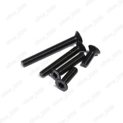 Black 316 Stainless Steel Torx Socket Countersunk Head Screws M3 M4 M5 M6 M8