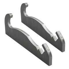 2pcs Steel Quick Attach Bracket 1-1/2″ For Cat Fusion Coupler Loader mounts