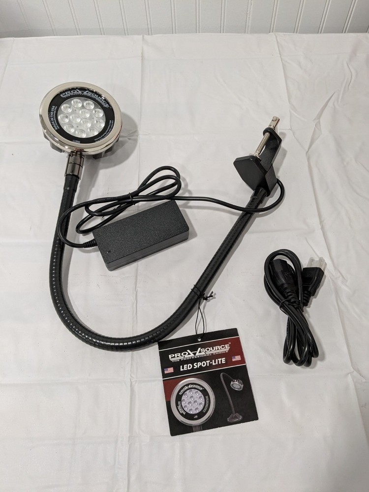 Pro-Source Spot Light with Gooseneck, LED,100-240V PS-SLCD2230120V
