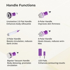 6 in 1 Beauty Machine for Body Massage Facial Skin Care Skin Lifting Lost Weig8