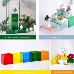 10 PCS & 10 colors Transparent Acrylic Sheets 1/8 Thick 8 x 12 Inch