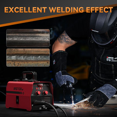 ARCCAPTAIN 2 in 1 MIG Welder 130A Flux Core MIG/MMA Welding Machine Gasless 2026