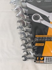 GEARWRENCH Combination Wrench Set: 13 Pc, 5/16 to 1" Wrench, 15º Angle 9509