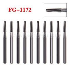 10-50pcs Dental Tungsten Carbide Steel Burs FG-1172 for High Speed Handpiece