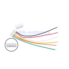 JST XH2.54mm 6 Pin 10/20/30cm Wire Cable Connector Male Female Plug Socket Lot