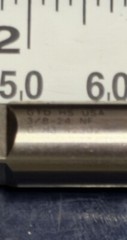 OSG GTD 3/8”-24 Spiral Flute Plug Tap GH4 3FL 3S/P USA 1236800 ONE TAP