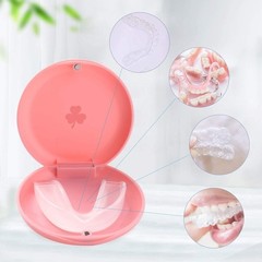 2 Pack s,Solid Orthodontic Pink