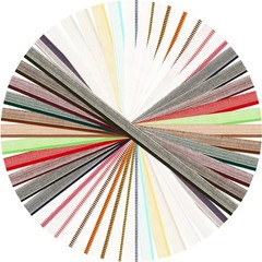 24 Pcs Book Binding Headbands 11.8 Inches Long 0.5 Inch Wide Cotton Book End …