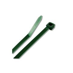Steel Grip 8 in L Green Cable Tie 100 pk 75S-200-8-GNC