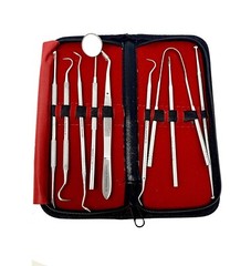 Cynamed Dental Tools Dental Pick Oral Care Kit Dental Hygiene Kit Set Pack of 9