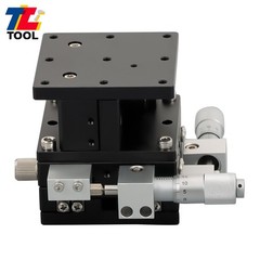 XYZ 3Axis Linear Stage Trimming Platform Bearing Tuning Sliding 60x60mm