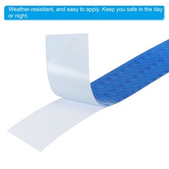Reflective Tape 1.2″x82 Ft Waterproof Reflective Warning Tape Blue