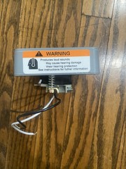 Federal Signal Vibratone Horn Model 350 Series B1, 120VAC, 50/60 HZ, 0.22Amps