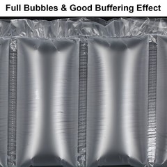 170 Count 4×8″ Prefilled Air Pillows 20 Gallon Void Fill Packing Bubble Cushion