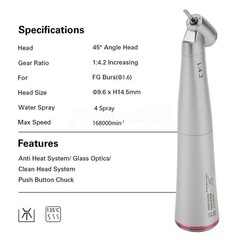 LED Dental Ultrasonic Piezo Scaler Handpiece Bottle Fit EMS Cavitron Woodpecker