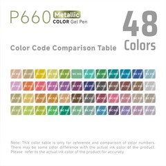 Metallic Pens Acrylic Paint 48 Colors,1.0mm Medium Point Glitter Pens,Waterpr…