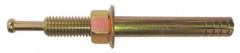 Strike Pin Nail Concrete Expansion Wedge Anchors Yellow Zinc Plated Choose Size
