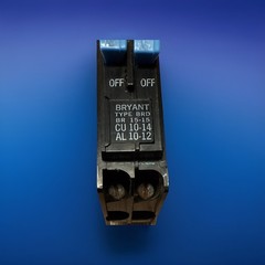 BRYANT Westinghouse BR1515 BR 15-15 15AMP 120V TANDEM CIRCUIT BREAKER