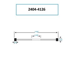 3-3/4 X 1/8 X 1-1/4″ D11V9 FLARING CUP CBN WHEEL (2404-4126)