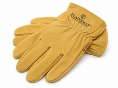 Plainsman Premium Cabretta Leather Gloves All-Purpose 2 Pairs , S, M, L, XL