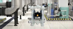 Air-Operated Double Diaphragm Pump 1″ Inlet&Outlet 22GPM 100psi Acid & Alkali