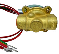Asco 8210G74 General Service 2-Way Solenoid Valve 3/8″ Normally Closed 0-50 PSI