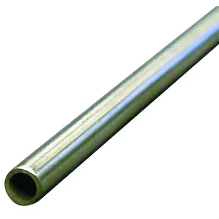 Tubing, 0.183 In. Id, 5/16 In. Od, Aluminum, 4Ntd3