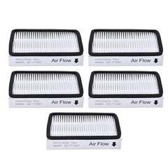 5 Pack For Kenmore EF-2 86880 Exhaust Vacuum HEPA Media Filters Replacement