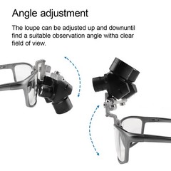 5X Dental Surgical Ergo Loupes Adjustable Working Distance Magnifying Glass US