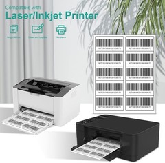 4″x2″ Address Shipping Labels Self-Adhesive 10-Up Multipurpose Stickers A4 Sheet
