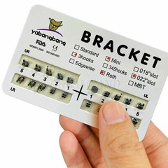 20 packs Dental metal Orthodontic Braces Brackets Mini Roth 022″Slot 3 Hooks #3