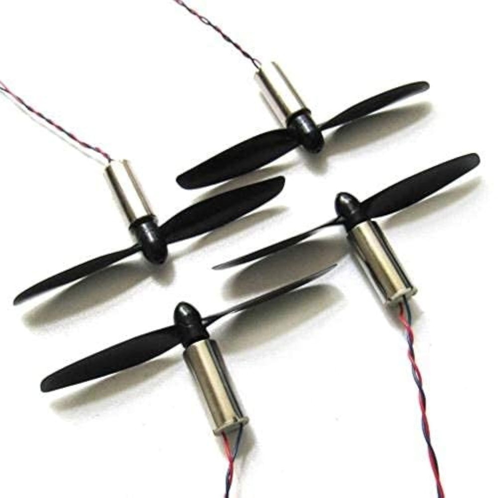 High-Speed Coreless Motor Set 8.5x20mm 31K RPM for Mini Drones Propellers
