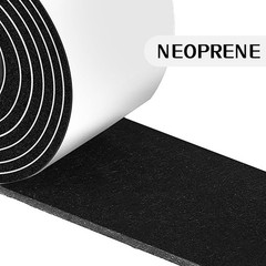 Flexible Self-Adhesive Weather Seal Strip 1/2in x 1/4in – Perfect for Home Use