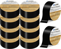10 Rolls Joist Tape Decks Bulk Flashing Tape for Decking 2 Inch X 50′ Weatherpro