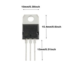 LM7805 L7805 7805 IC Voltage Regulator 5V 1.5A TO-220 USA SOLD/SHIP 5-10-20 pcs