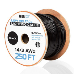 14/2 Low Voltage Wire – Landscape Electrical Wiring for Indoor Outdoor Lighting,